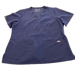 Figs‎ Casma Three-Pocket Scrub Top Size XL